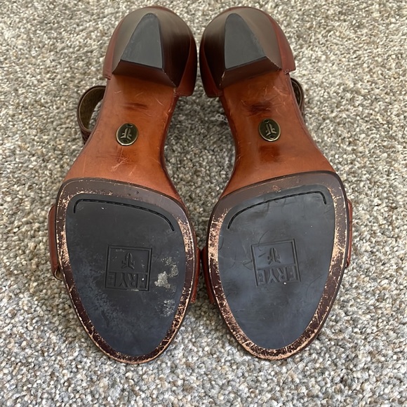 Frye heeled sandals. Skye Perf Ankle - Picture 11 of 14